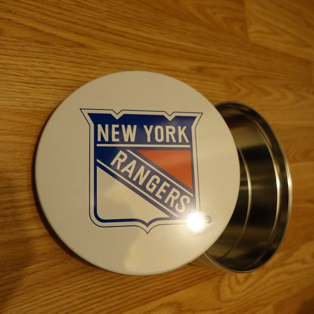 New York Rangers Tin Box Tin Case Cookie box